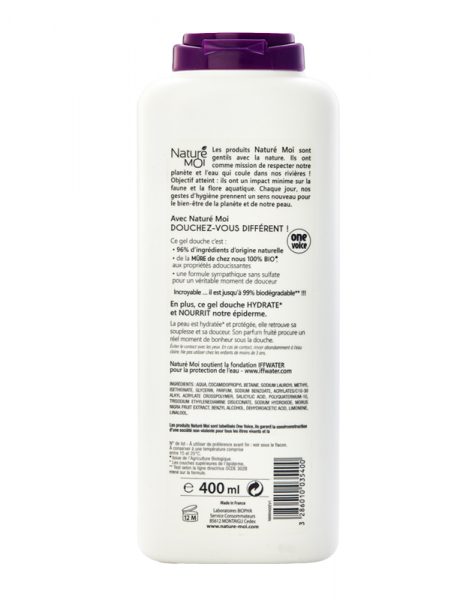 EXHILARATING SHOWER GEL (Blackberry) 400 ml.