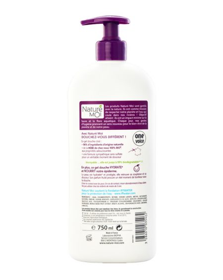 EXHILARATING SHOWER GEL (Blackberry) 750 ml.