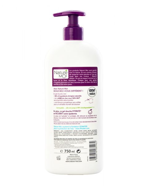 EXHILARATING SHOWER GEL (Blackberry) 750 ml.
