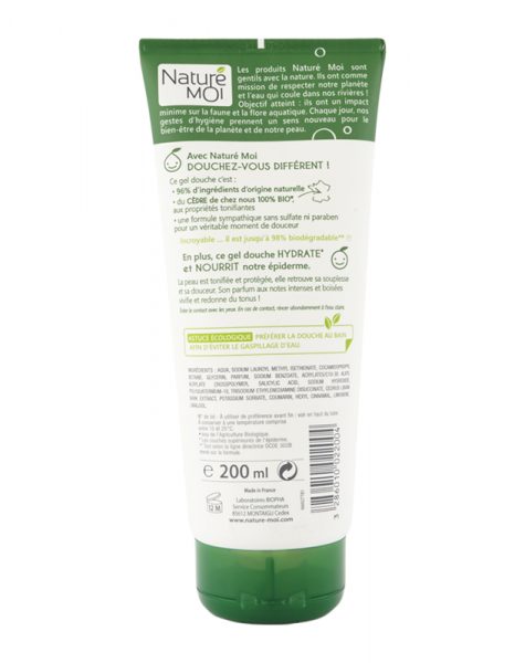 INVIGORATING SHOWER GEL (CEDAR) 200 ml.