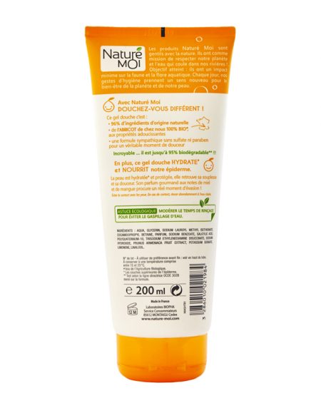 MOISTURISING SHOWER GEL (APRICOT) 200 ml.