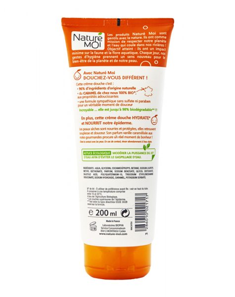 NOURISHING SHOWER CREAM (CARAMEL) 200 ml.