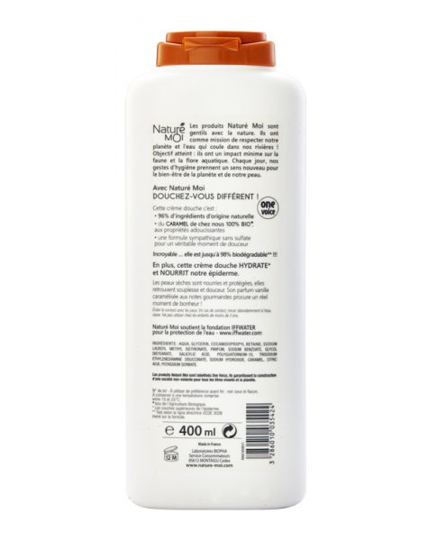 NOURISHING SHOWER CREAM (CARAMEL) 400 ml.