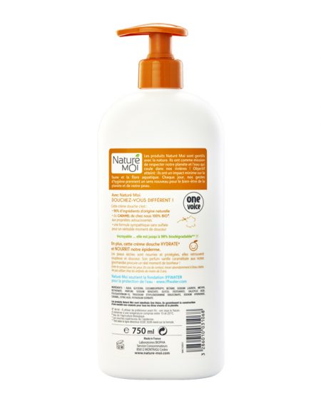 NOURISHING SHOWER CREAM (CARAMEL) 750 ml.