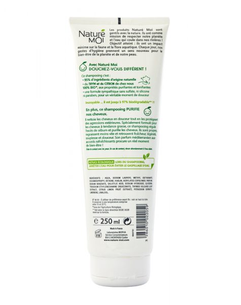 PURIFYING SHAMPOO 250 ml.