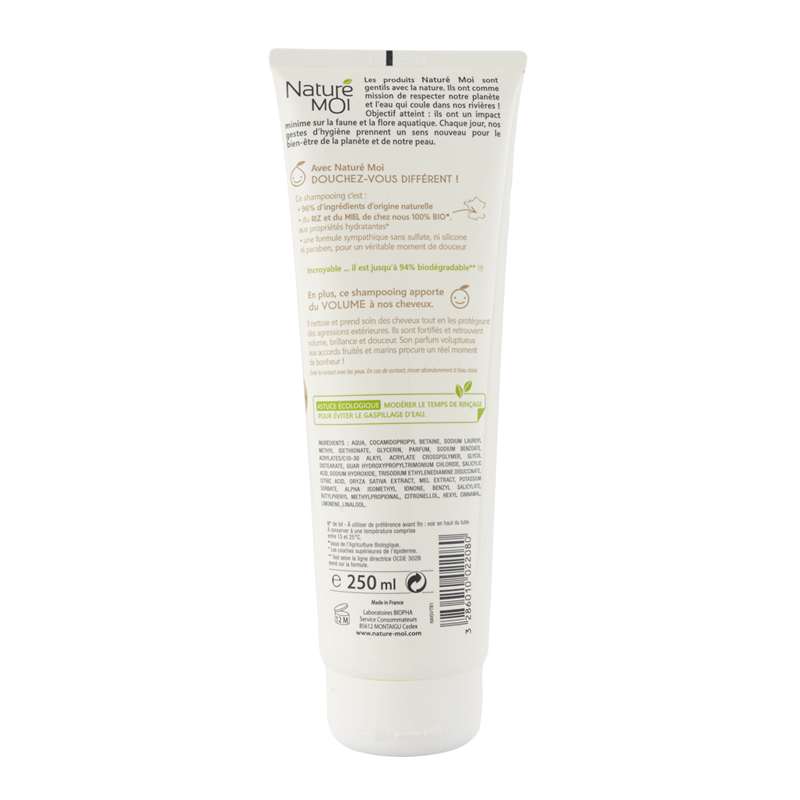 VOLUME SHAMPOO 250 ml.